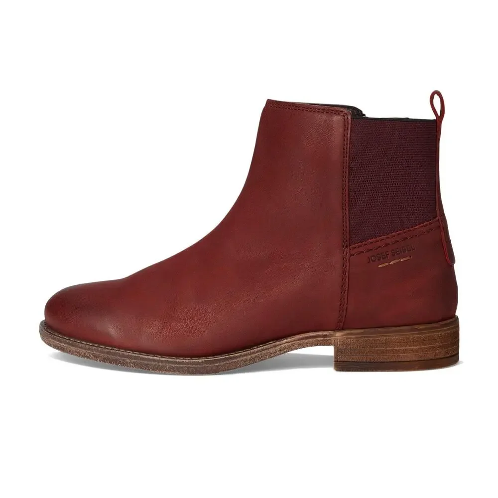 JOSEF SEIBEL WOMEN'S SIENNA 08 BOOTS BORDO 5-5.5 MEDIUM